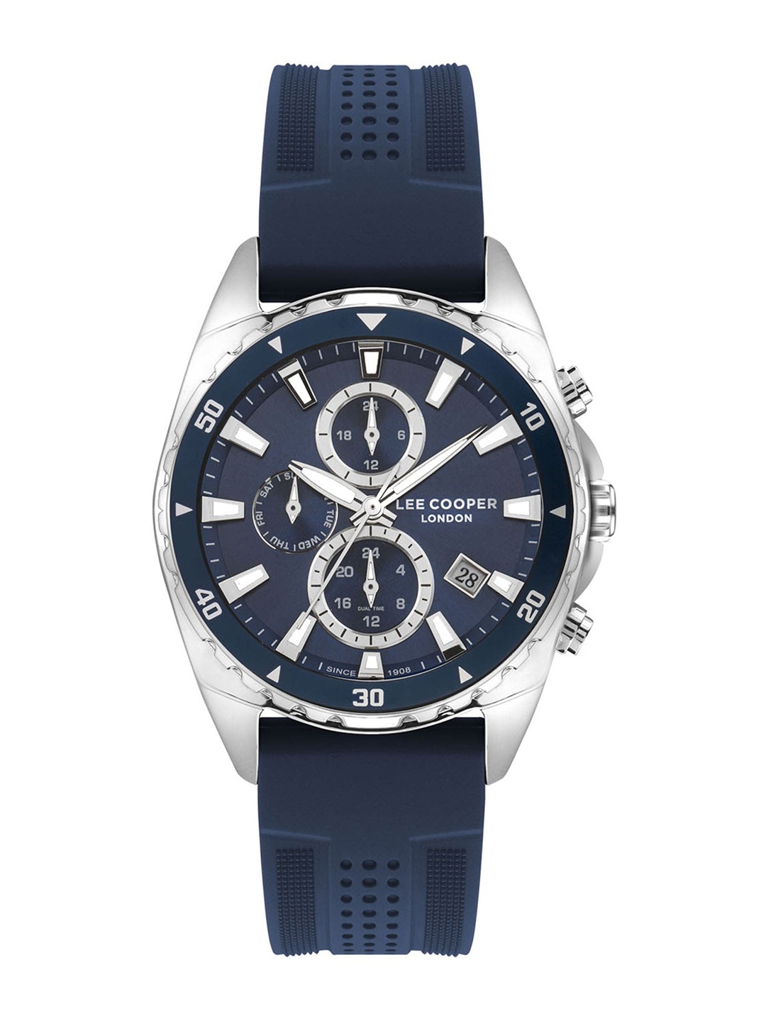 

Lee Cooper Men Brass Straps Analogue Multi Function Watch LC07527 399, Blue