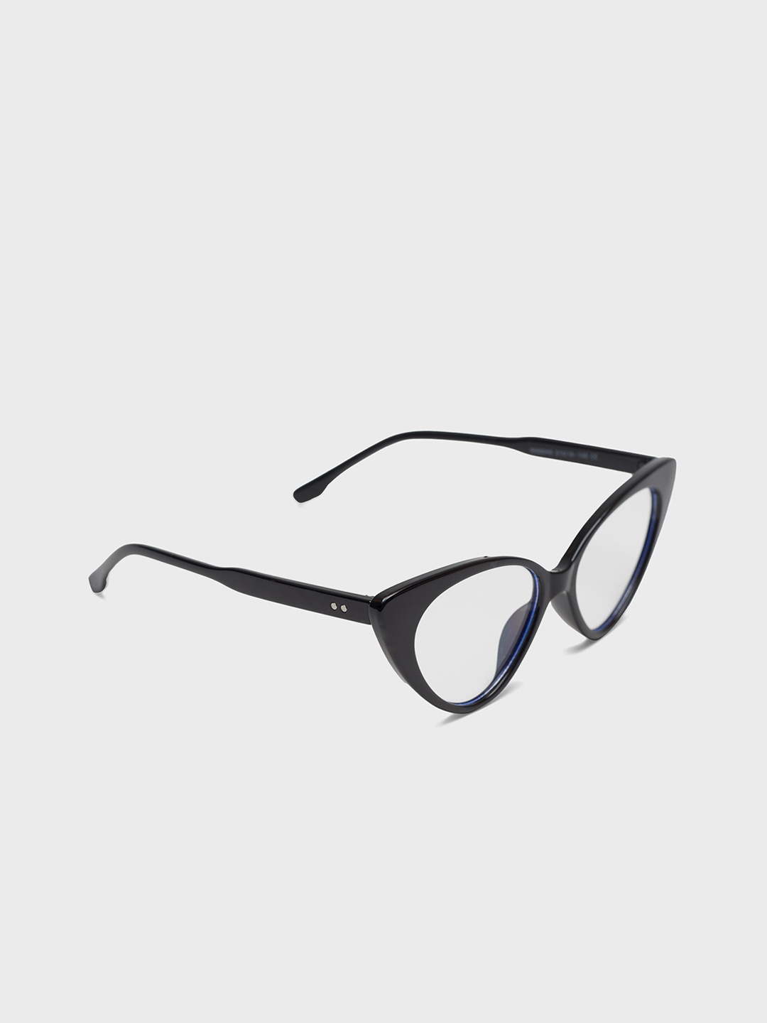 

20Dresses Women Cateye Acrylic Sunglasses With Regular Lens SG010795, Black