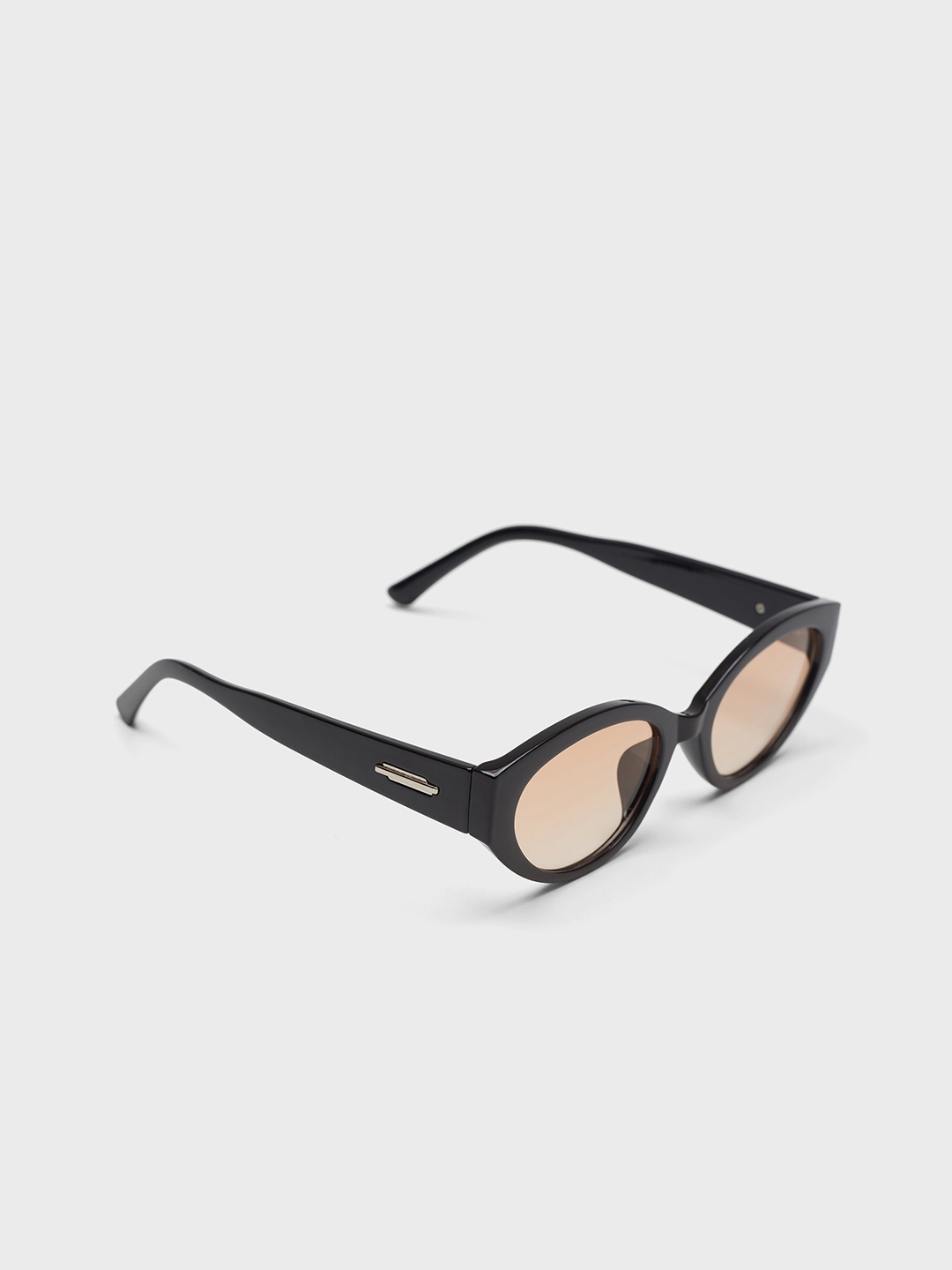 

20Dresses Women Oval Acrylic Sunglasses With Regular Lens SG010794, Black