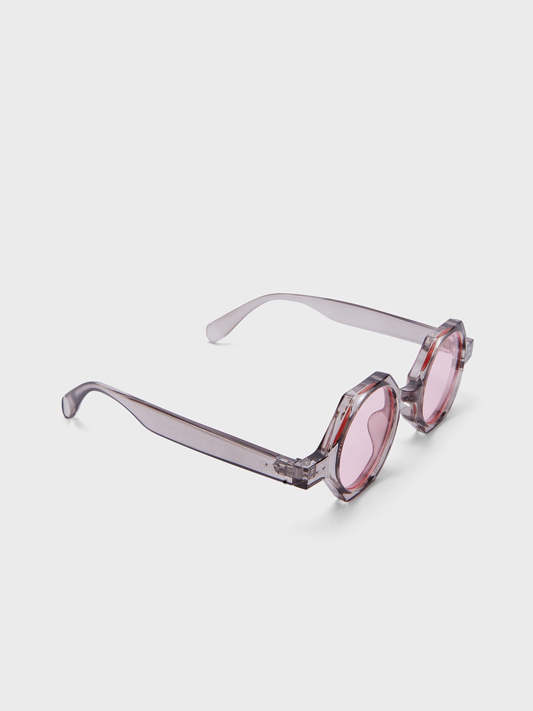 

20Dresses Women Hexagon Acrylic Sunglasses With Regular Lens SG010758, Grey