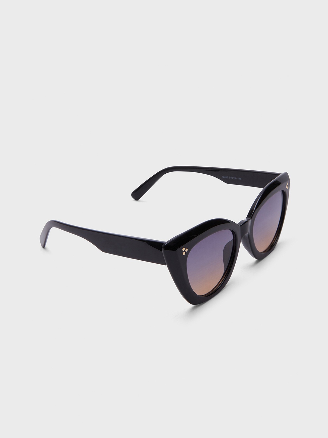 

20Dresses Women Cateye Acrylic Sunglasses With Regular Lens SG010779, Black