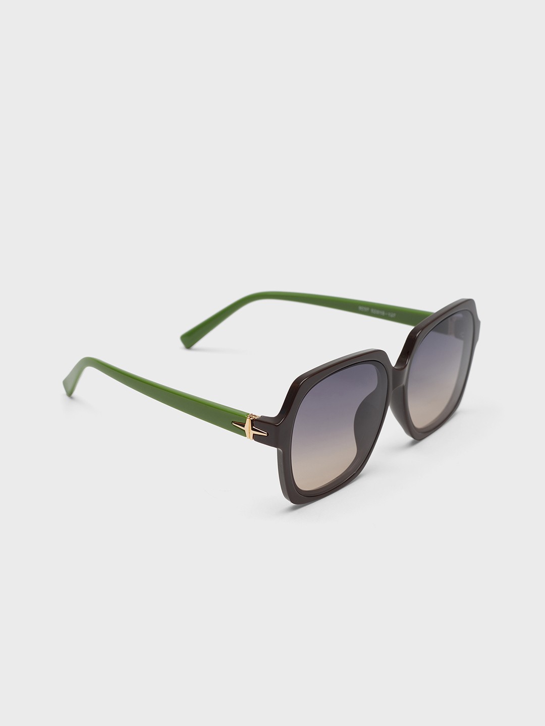 

20Dresses Women Square Acrylic Sunglasses With Regular Lens SG010792, Brown