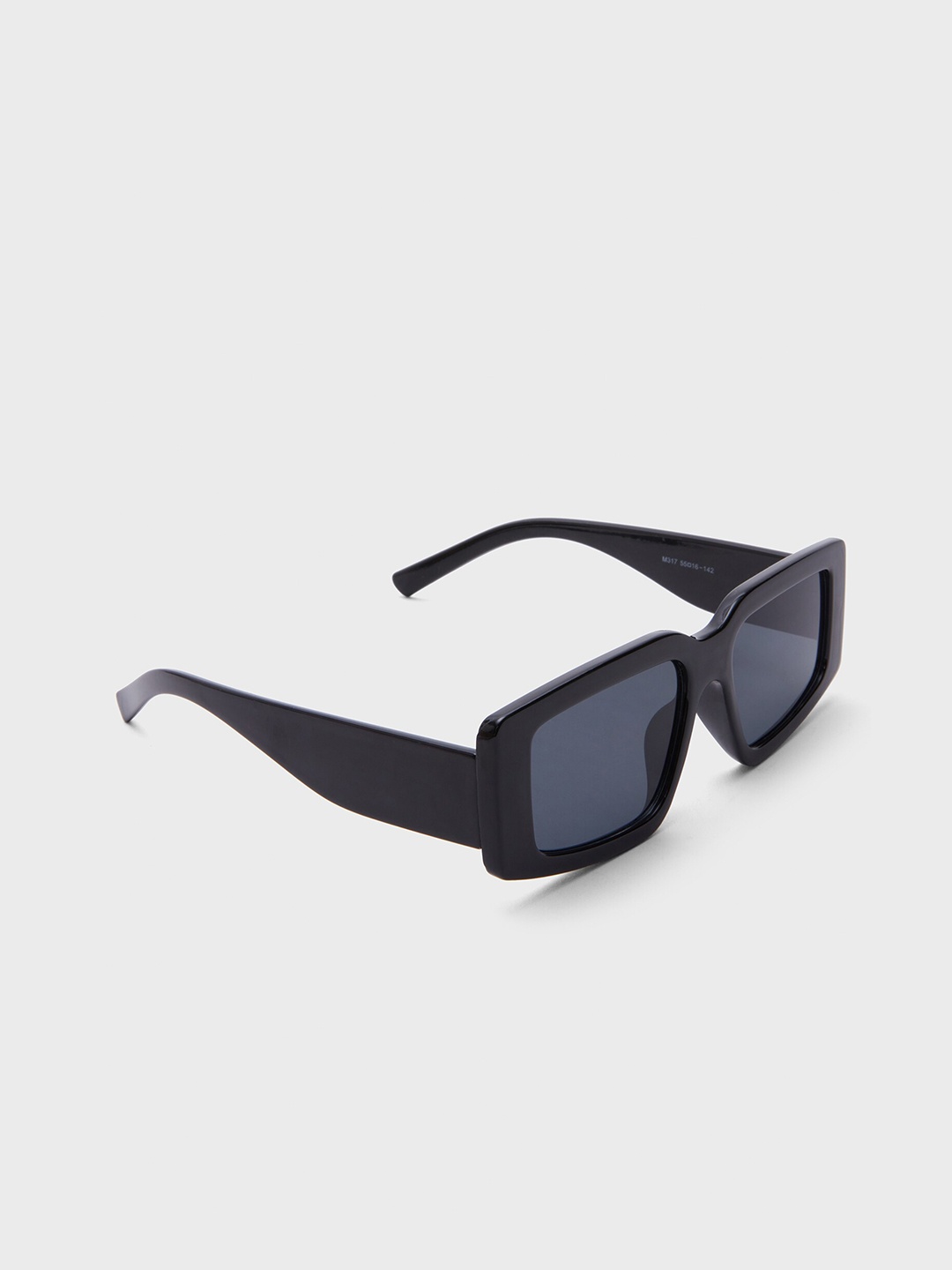 

20Dresses Women Rectangle Acrylic Sunglasses With Regular Lens SG010741, Black