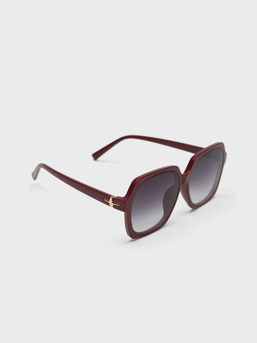 

20Dresses Women Square Acrylic Sunglasses With Regular Lens SG010791, Maroon