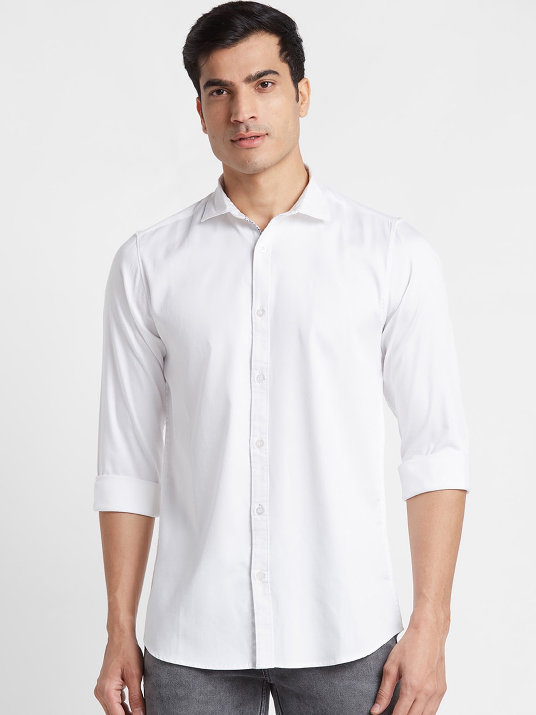 

Globus Original Pure Cotton Casual Shirt, White