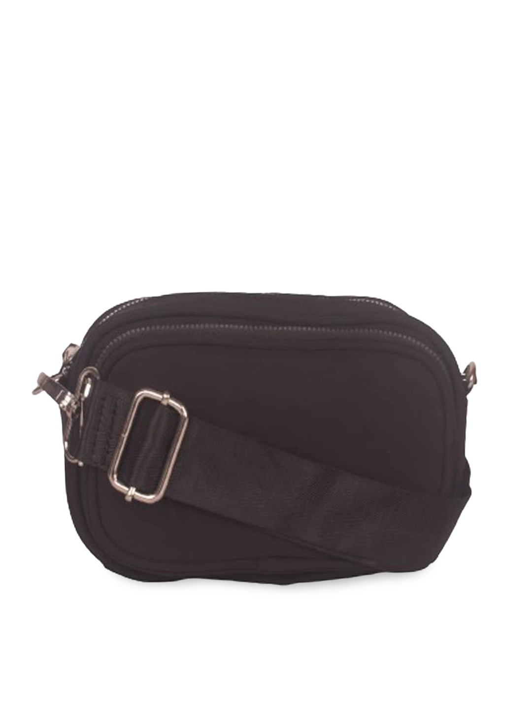 

Bagkok Structured Sling Bag, Black