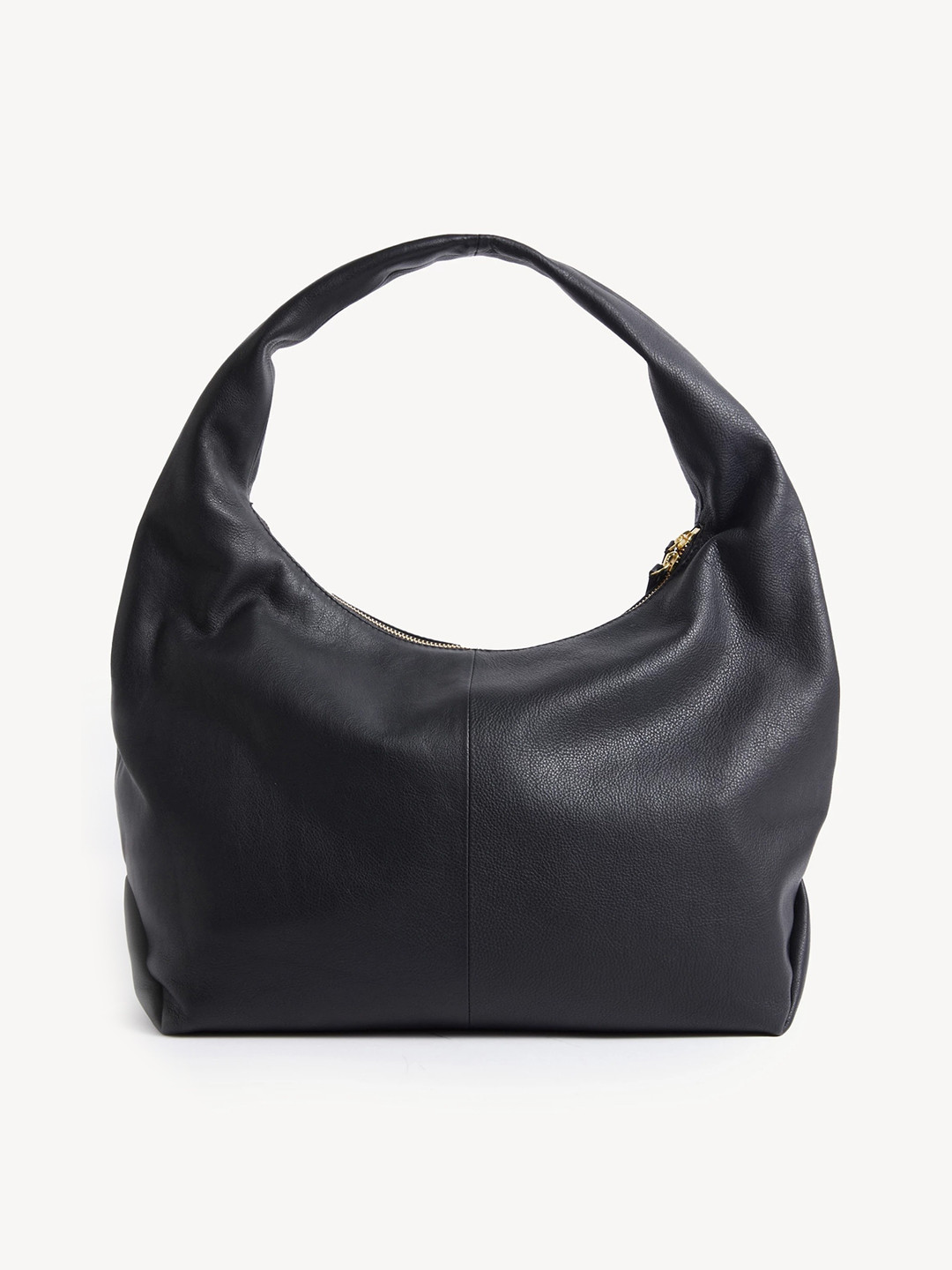 

Marks & Spencer Leather Half Moon Hobo Bag, Black