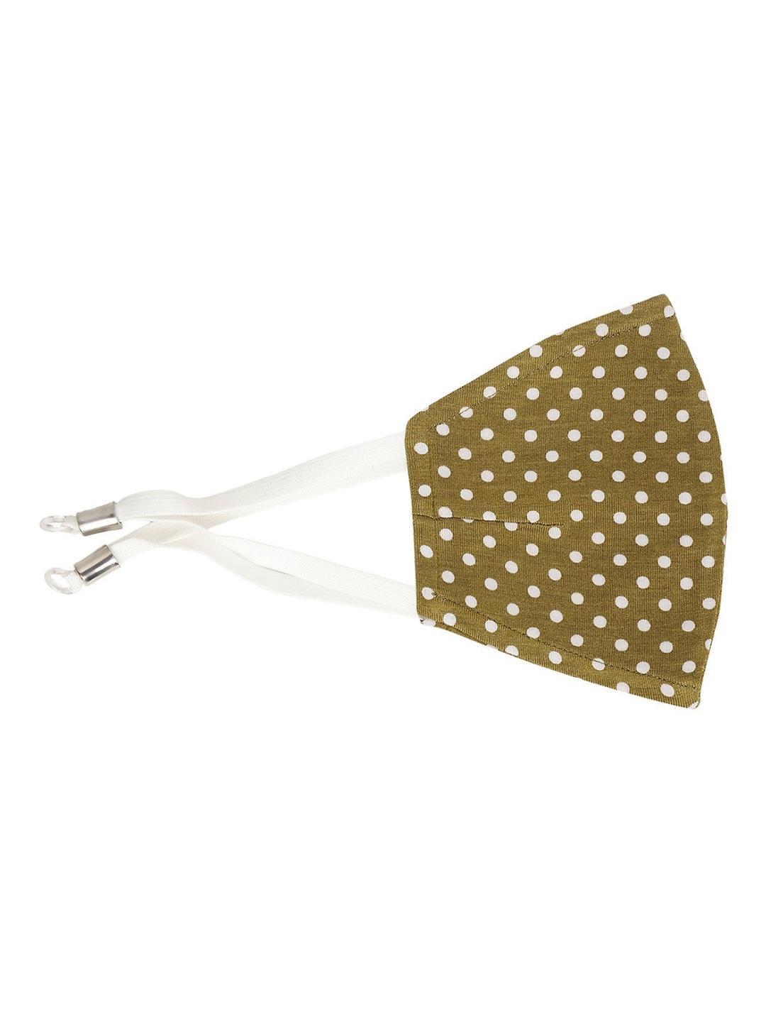

Marks & Spencer Polka Dot Printed Unvalved Reusable Cloth Mask, Olive