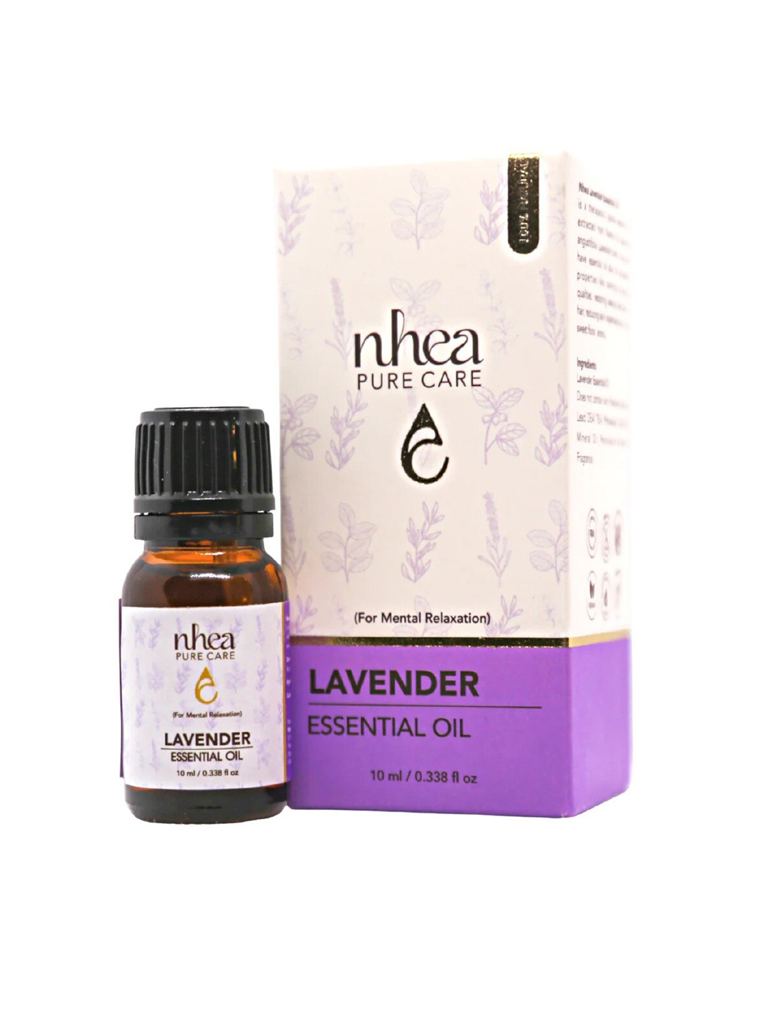 

Nhea Pure Care Lavender Essential Oil for Mental Relaxation - 10 ml, Purple