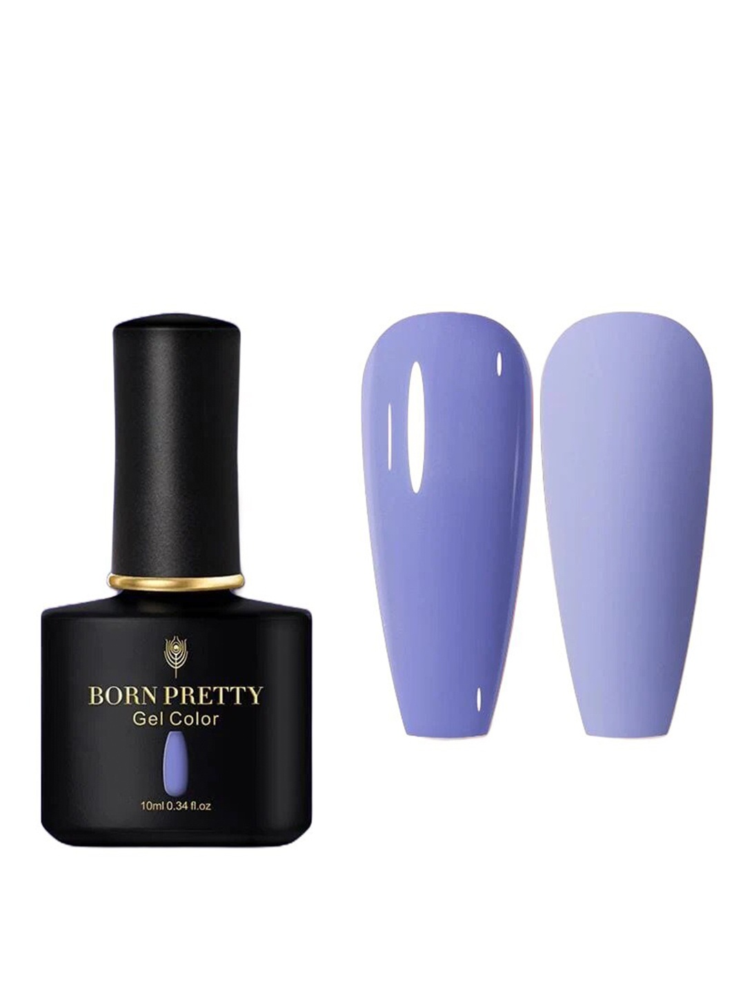 

BORN PRETTY Black Spar Series Glossy UV LED Gel Nail Enamel 10ml- Shade BP112, Blue