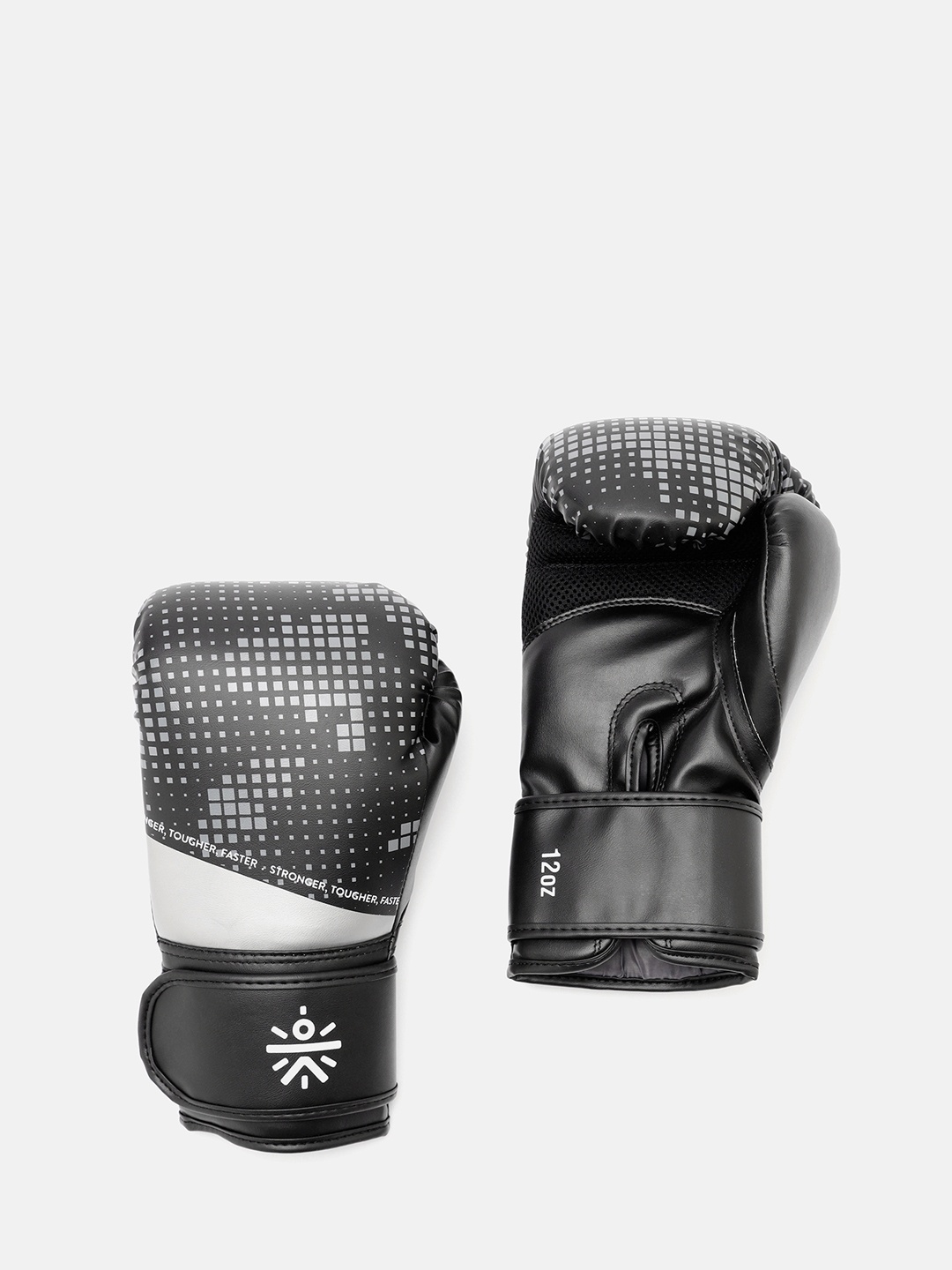 

CULT Printed Antimicrobial Boxing Gloves, Grey