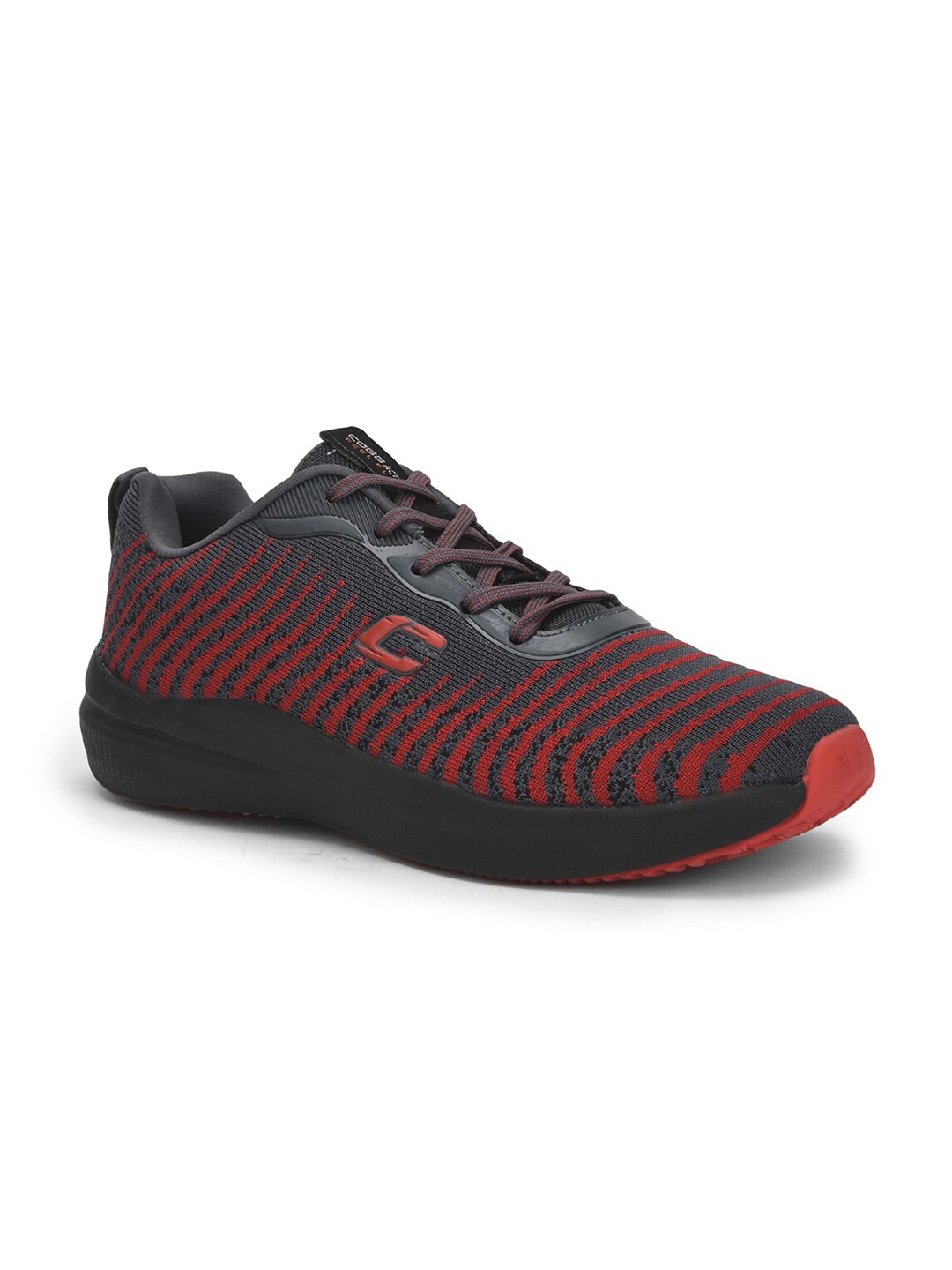 

COBB Men Non-Marking Running Lace-Up Sport Shoes, Red