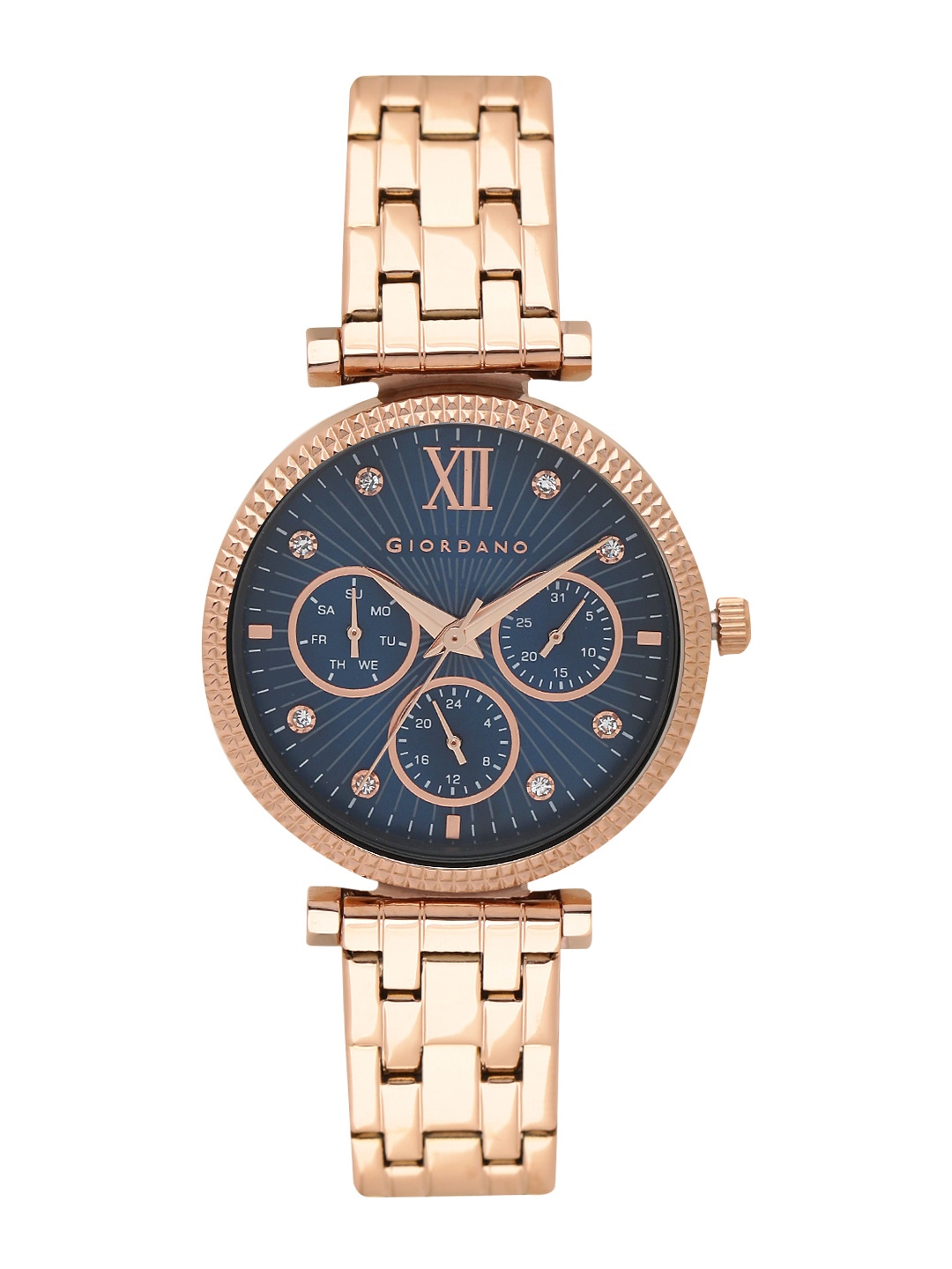 

GIORDANO Women Blue Multifunction Watch 2840-44