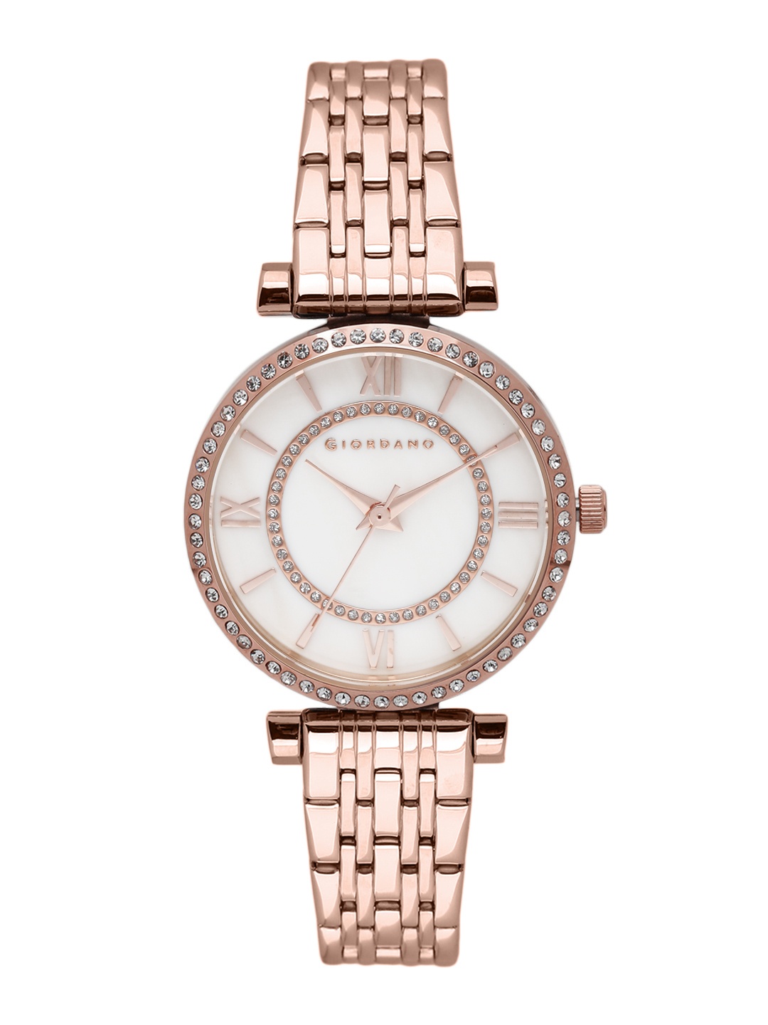 

GIORDANO Women Off-White Analogue Watch 2844-22