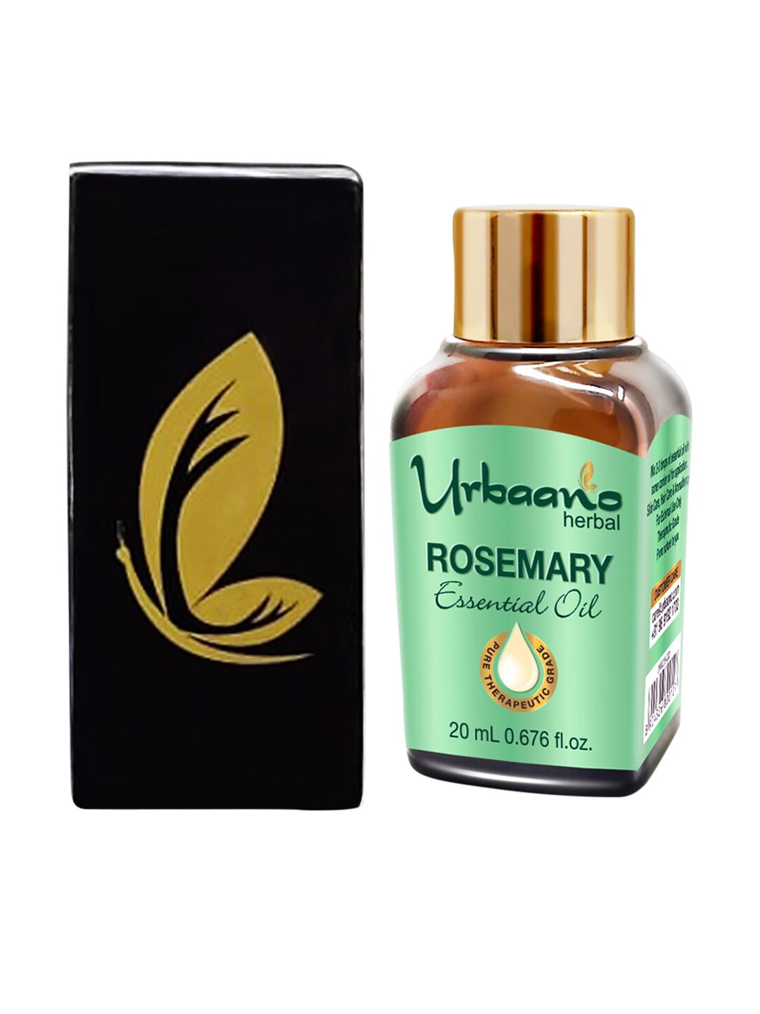 

Urbaano Herbal Rosemary Essential Oil - 20 ml, Green