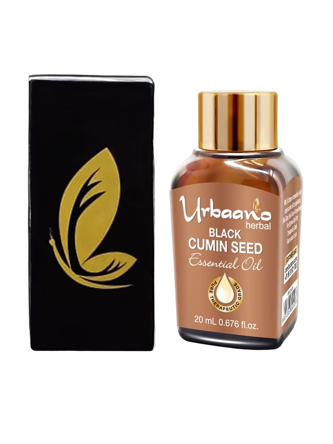 

Urbaano Herbal Cumin Seed Essential Oil - 20 ml, Brown