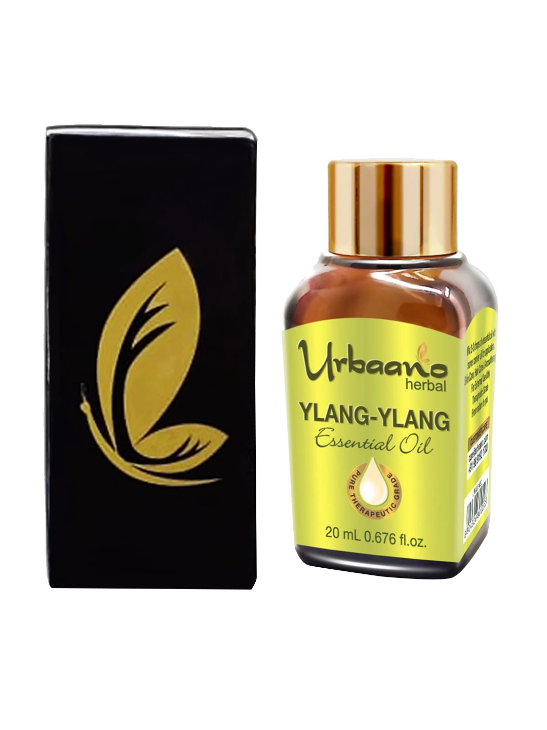 

Urbaano Herbal Ylang Ylang Essential Oil - 20 ml, Green