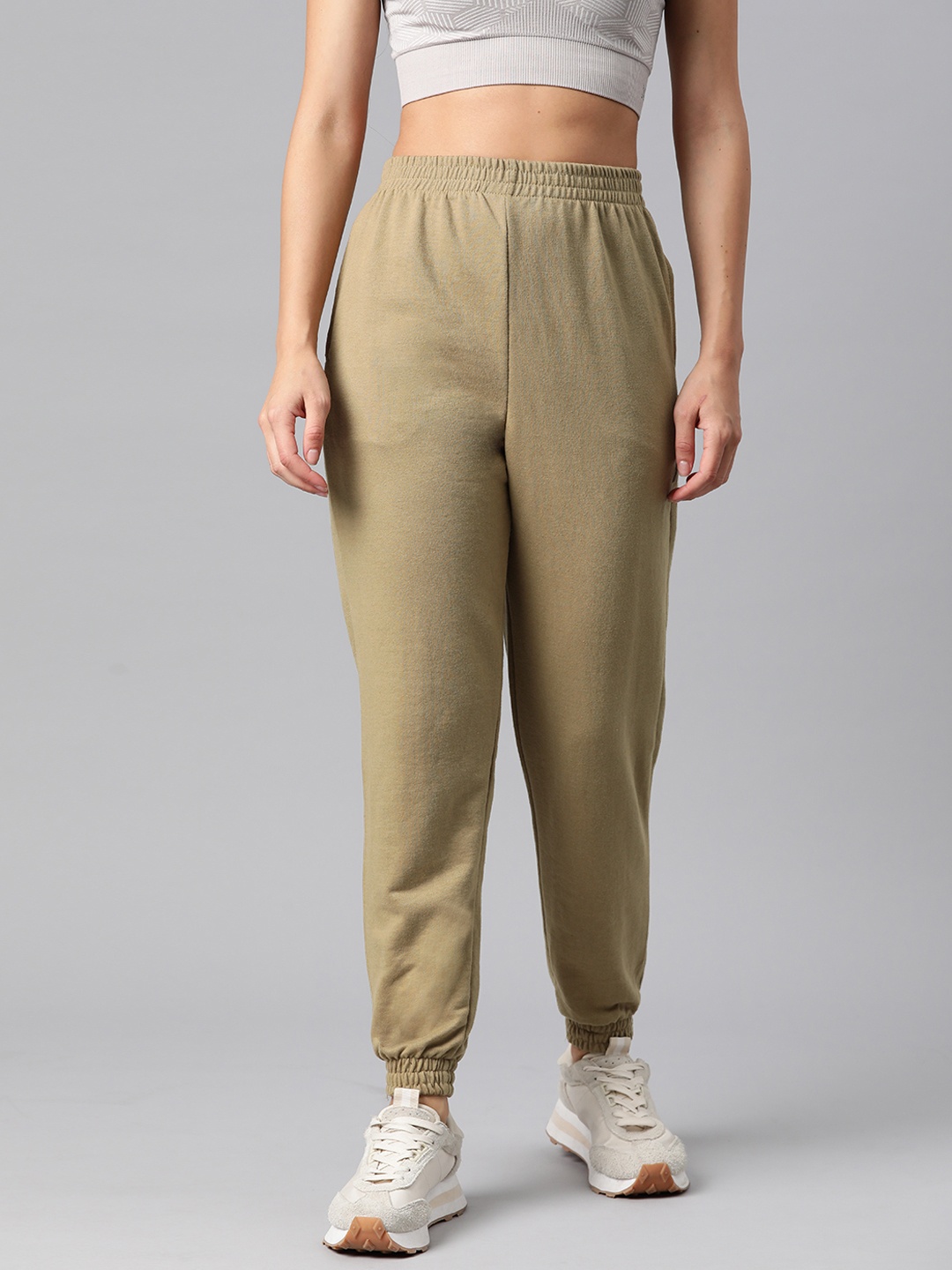

Laabha Terry Outdoor Sports Joggers, Khaki