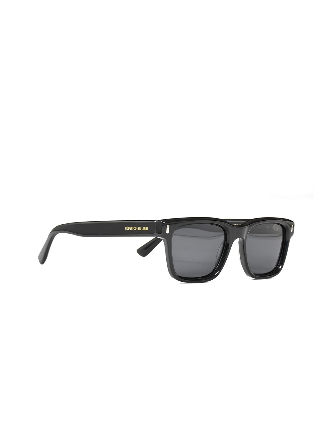 

RODERICO GIULIANI Rectangle Sunglasses With Polarised & UV Protected Lens, Black