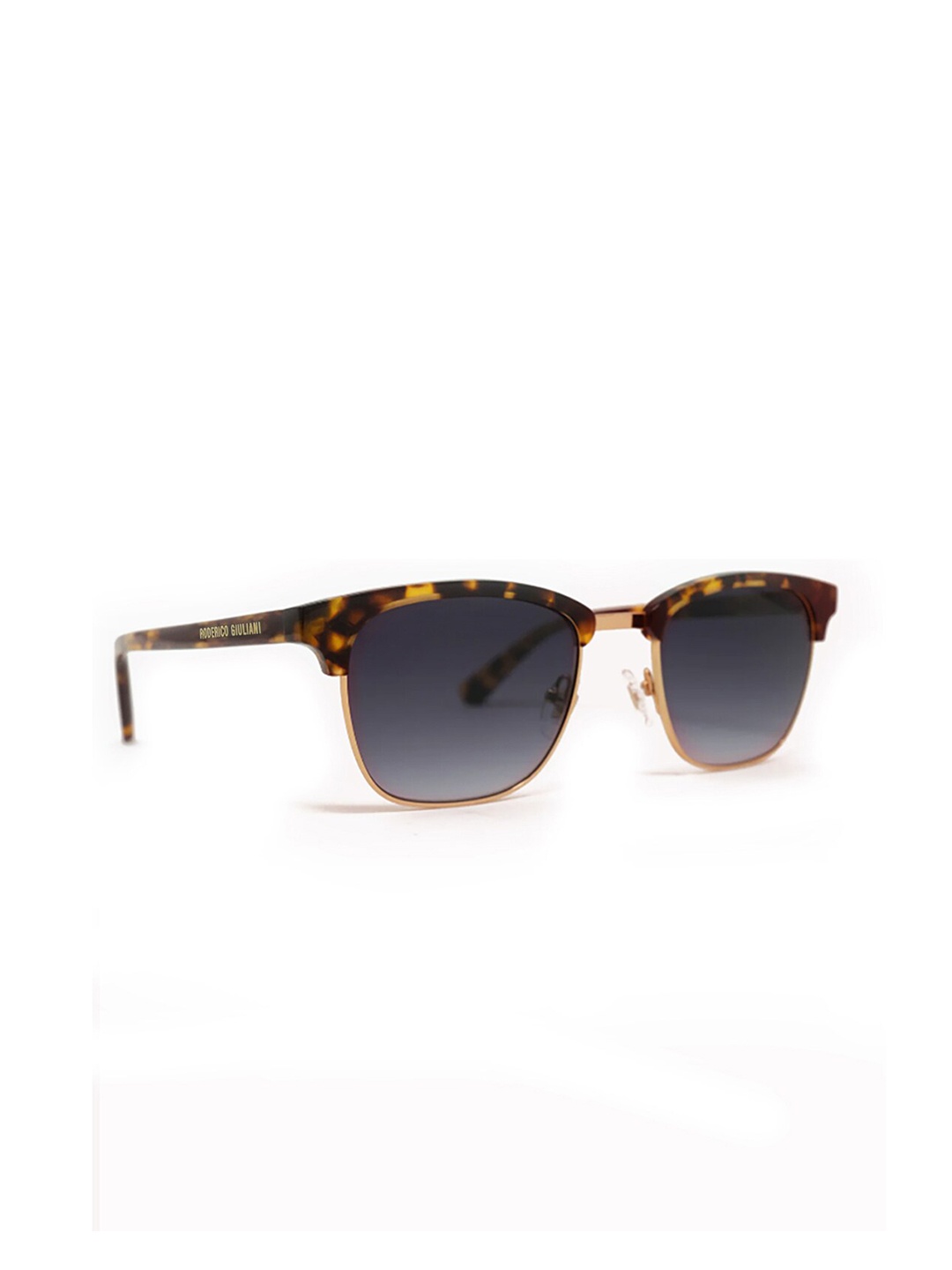 

RODERICO GIULIANI Square Sunglasses With Polarised & UV Protected Lens, Brown
