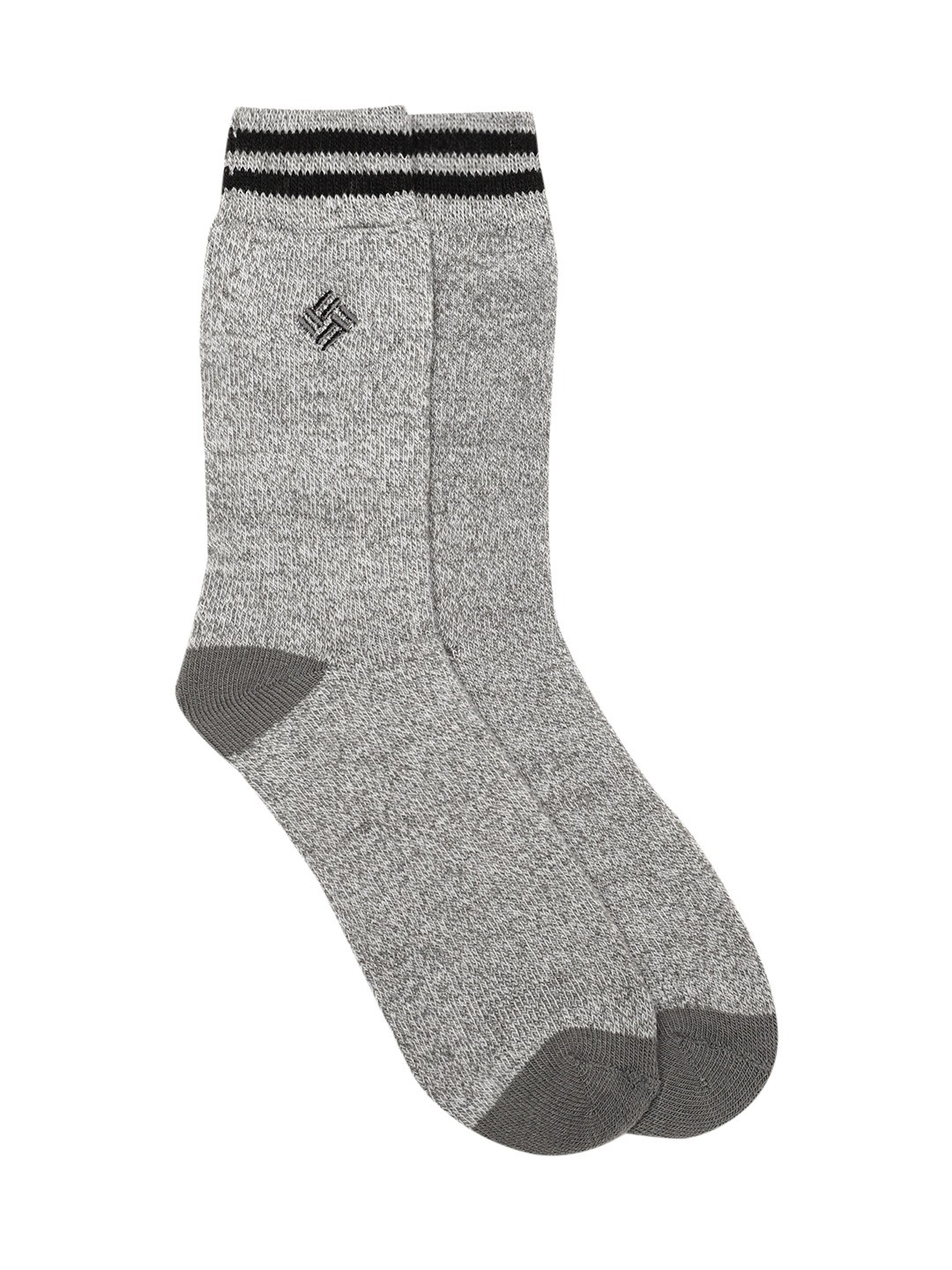 

Columbia Men Colourblocked Acrylic Midweight Thermal Basic Socks, Grey