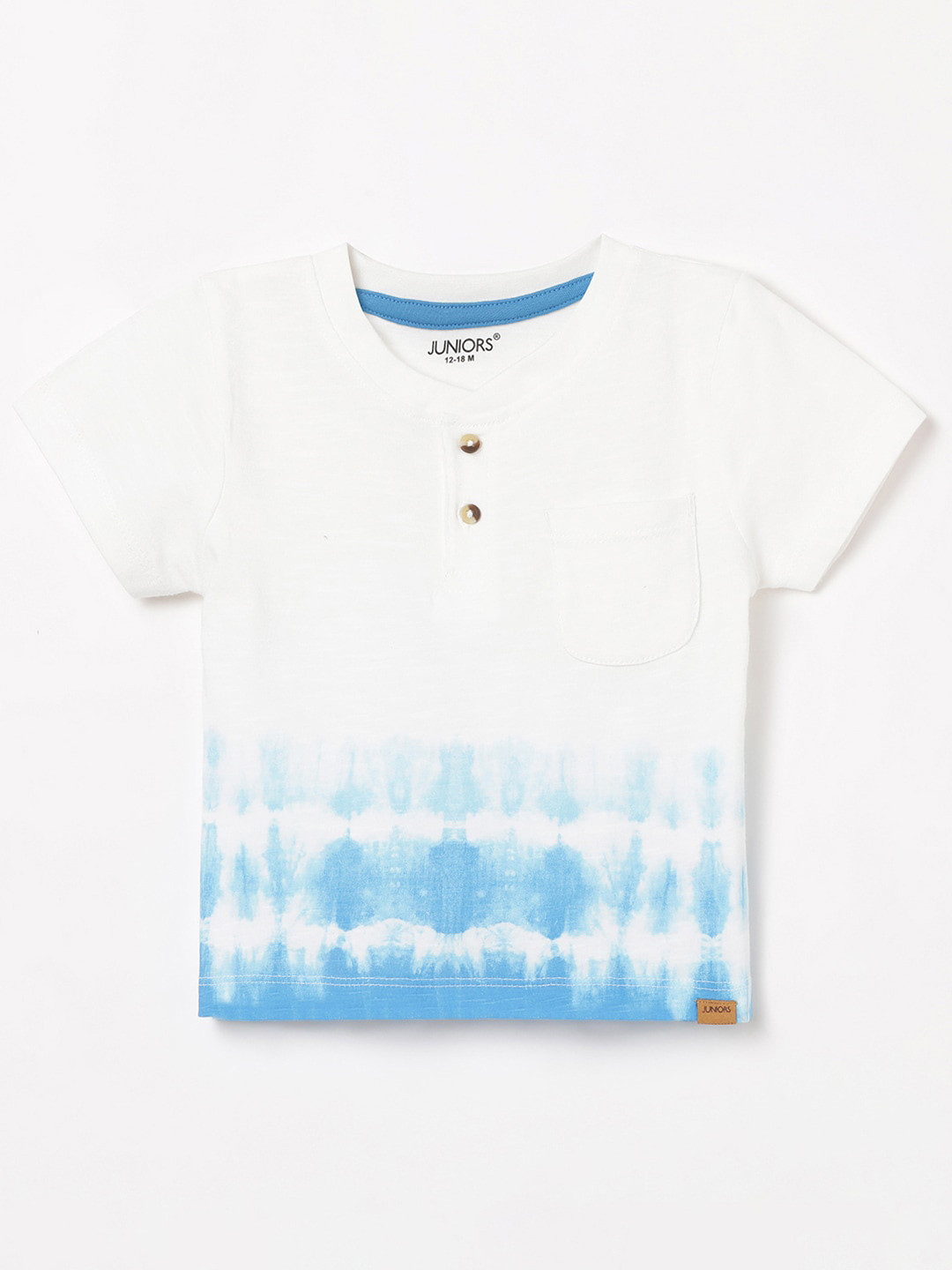 

Juniors by Lifestyle Boys Tie And Dye Cotton T-shirt, Blue