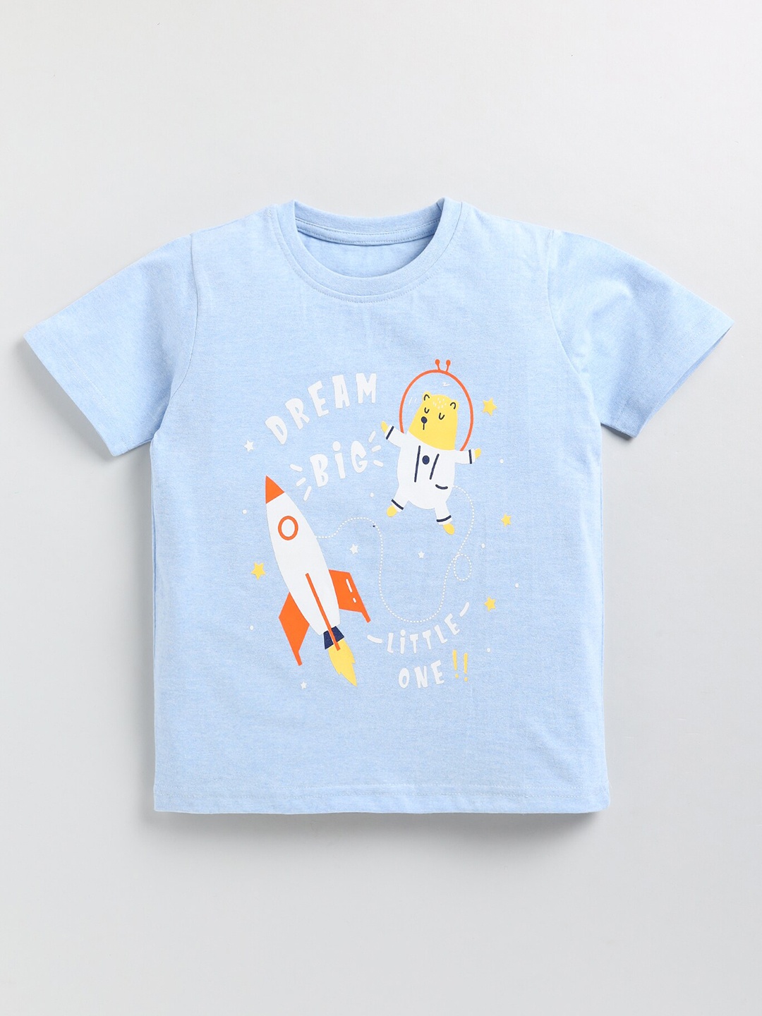 

Toonyport Boys Graphic Printed Cotton T-shirt, Blue