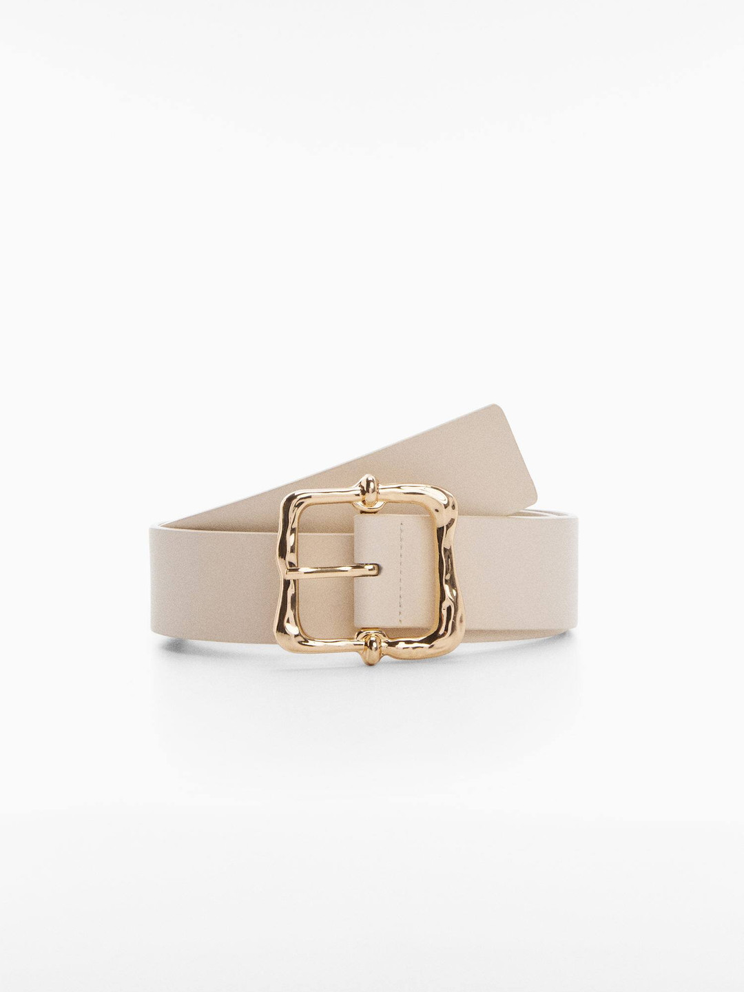 

MANGO Women Belt, Cream