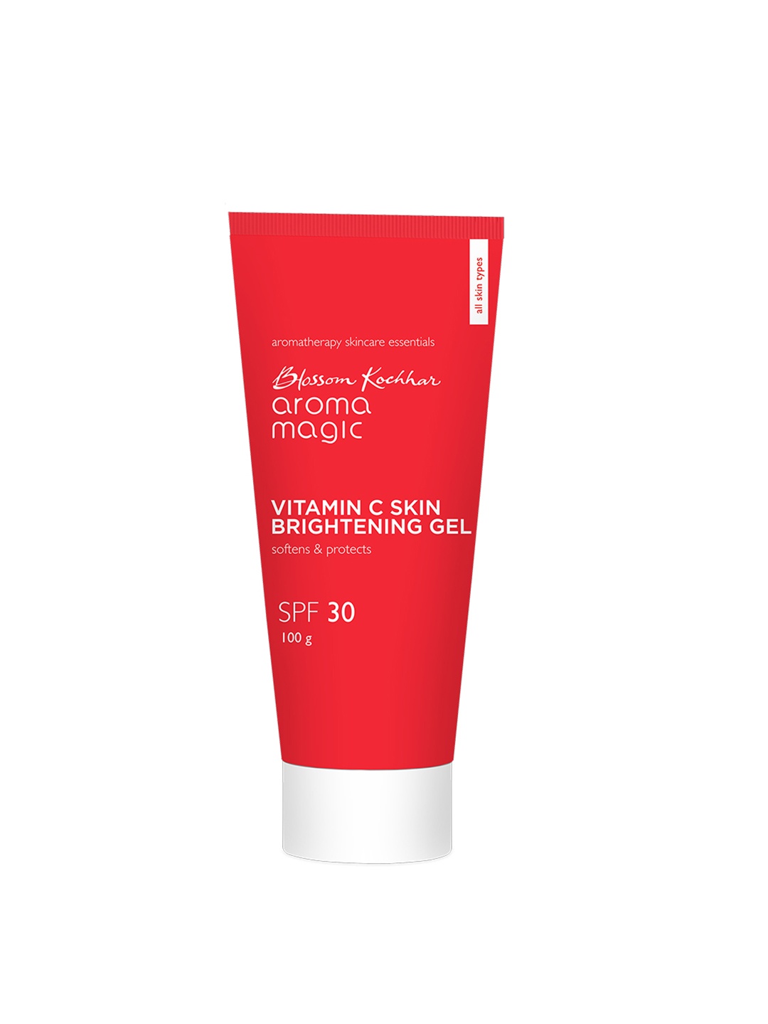

Aroma Magic Vitamin C SPF30 Skin Brightening Gel For Softening & Protecting Skin - 100g, Red
