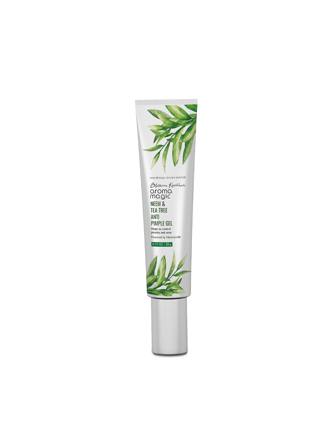 

Aroma Magic Neem & Tea Tree Anti Pimple Gel with Niacinamide - 20g, Silver
