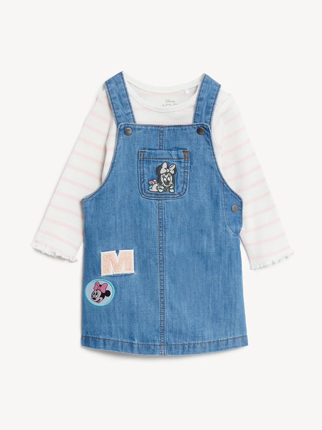 

Marks & Spencer Girls Pinafore Dress, Blue
