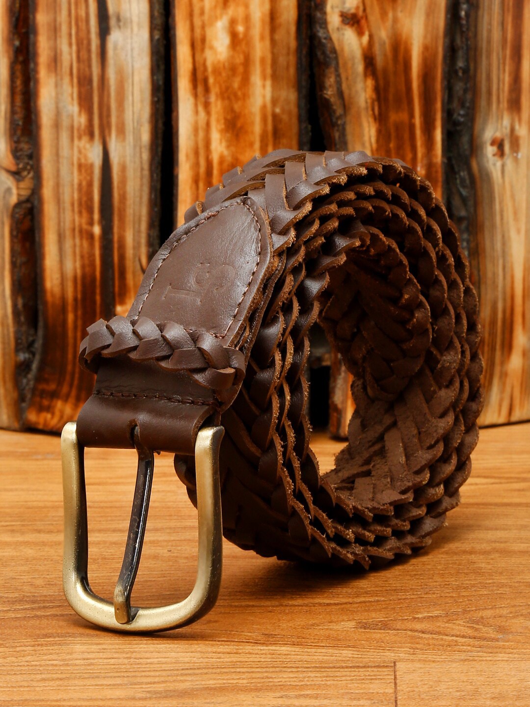 

LOUIS STITCH Men Premium Leather Casual Belt, Brown