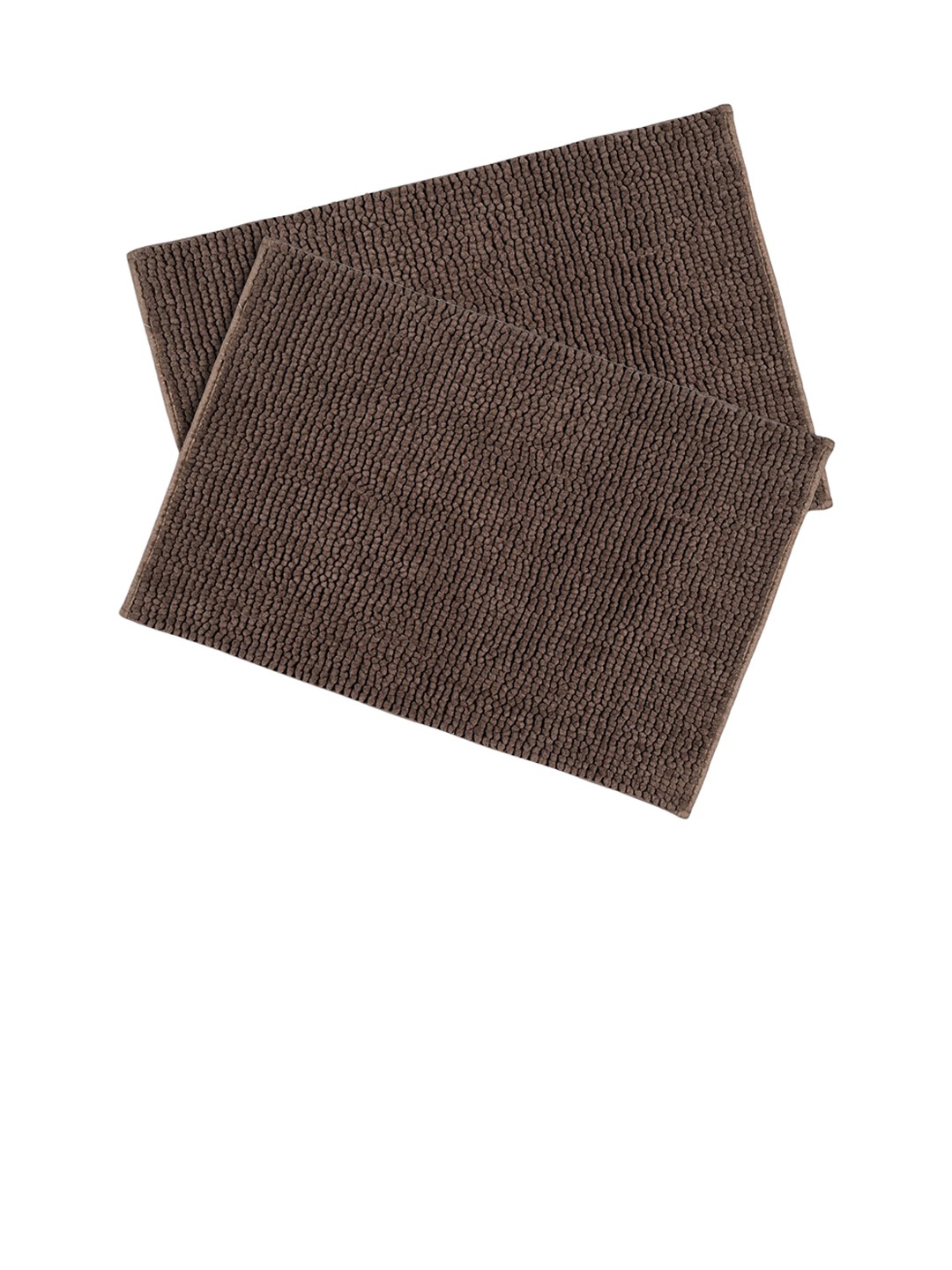

Saral Home Basics Plush Brown 2 Pieces Anti-Skid Door Mats