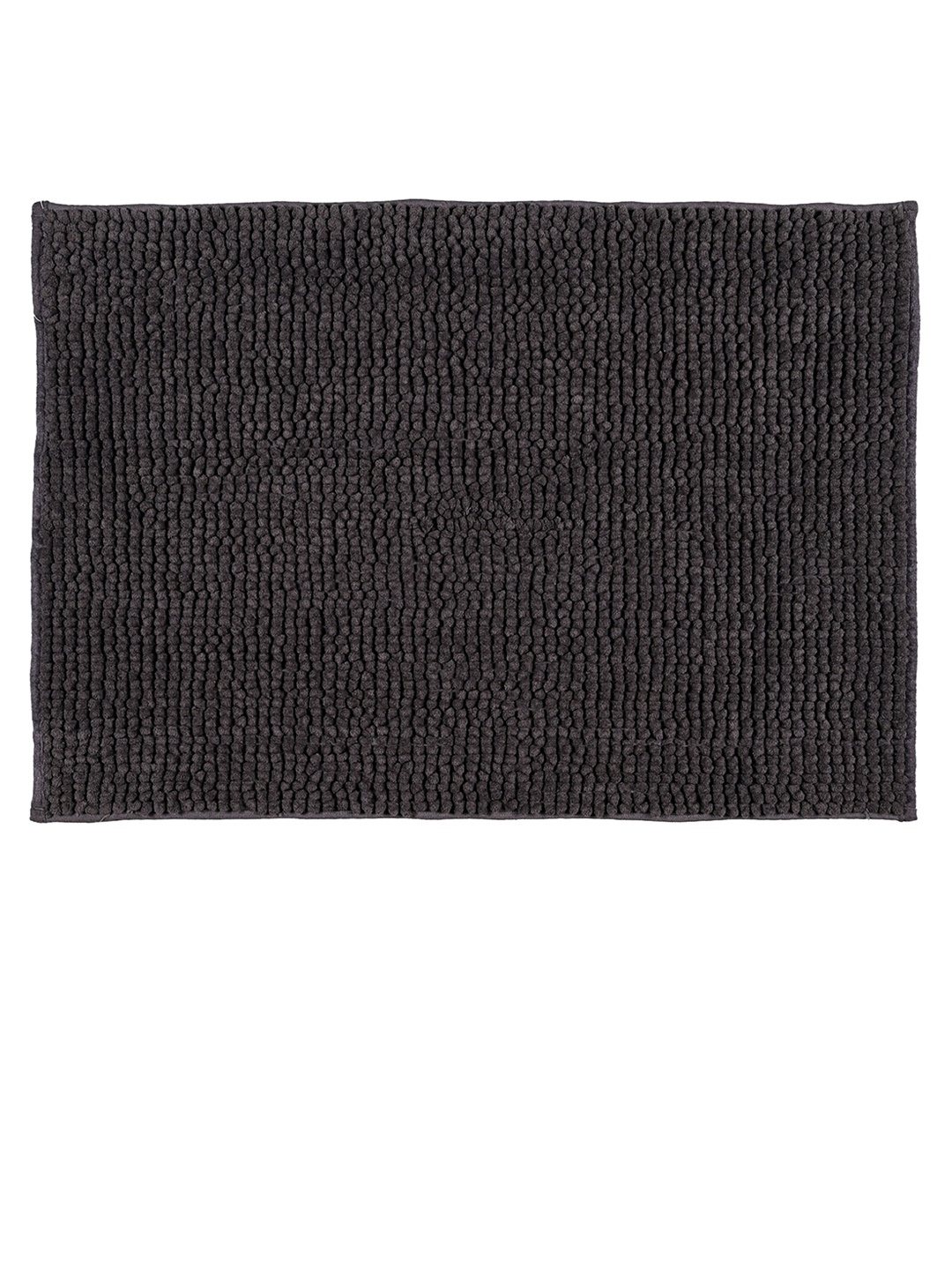 

Saral Home Basics Plush Grey Anti-Skid Door Mat