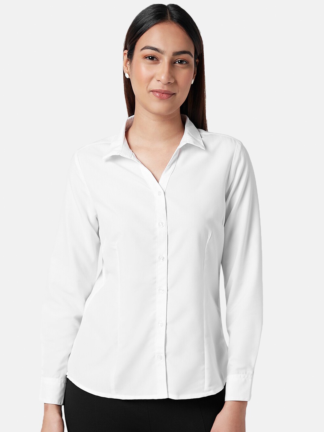 

Annabelle by Pantaloons Regular Fit Formal Shirt, White