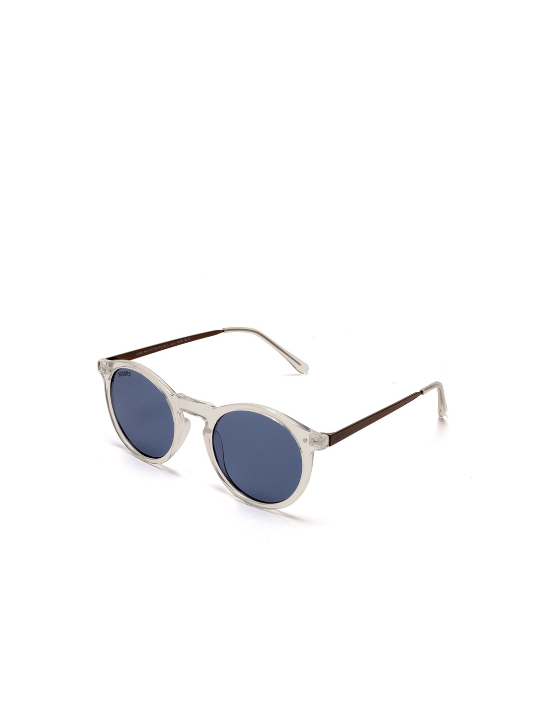 

Roadies Full Rim Round Sunglasses with UV Protected Lens RD-208C3, Grey