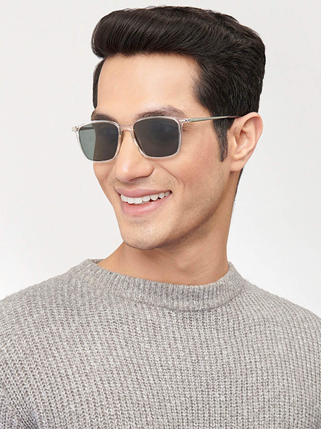 

Vincent Chase Lens & Square Sunglasses With Polarised & UV Protected Lens, Grey