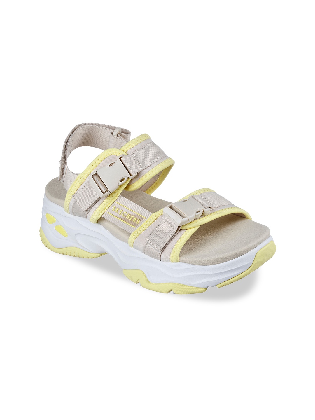 

Skechers Women D'LITES 4.0 - PLANET HOUR Sport Sandals, Nude