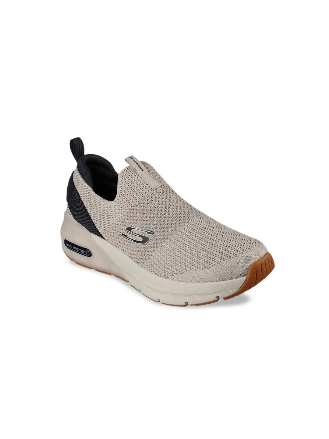

Skechers Men MAX PROTECT SPORT - CAPRA Slip On Sneakers, Brown
