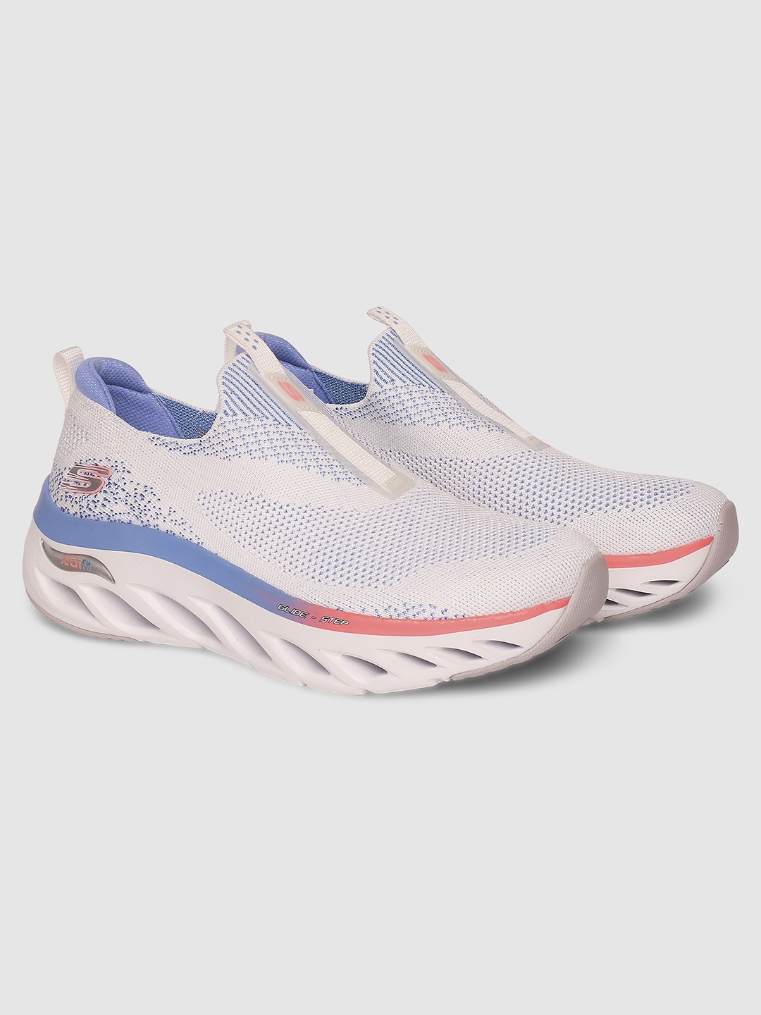 

Skechers Women ARCH FIT GLIDE-STEP Slip-on Sneakers, White