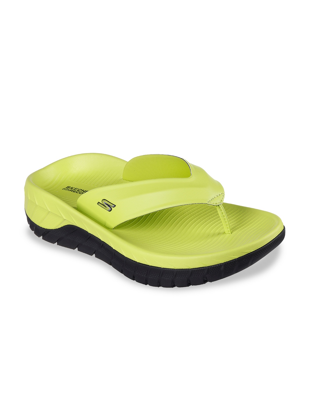 

Skechers Men Go Recover Thong Flip Flops, Green