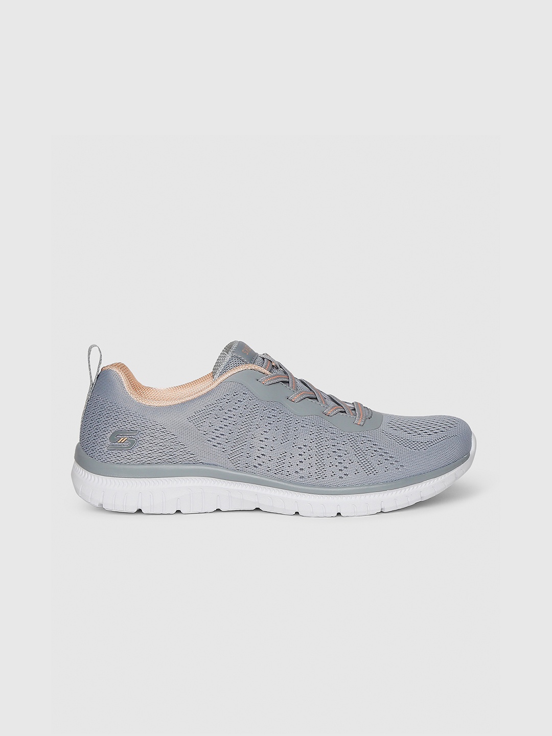 

Skechers Women VIRTUE Woven Design Sneakers, Grey