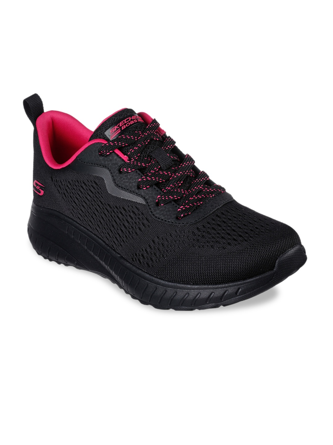 

Skechers Women BOBS SQUAD CHAOS Sneakers, Black