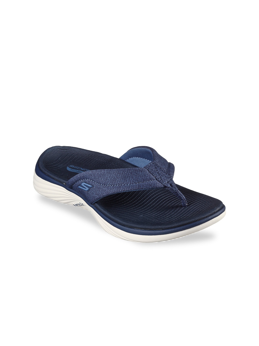 

Skechers Women ARCH FIT RADIANCE - GLEAM Thong Flip Flops, Navy blue