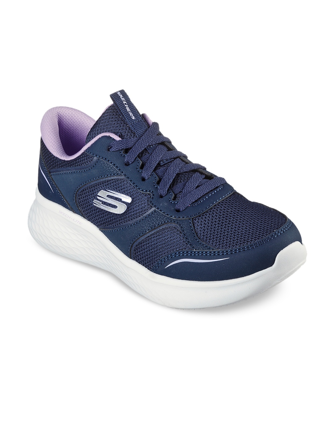 

Skechers Women SKECH-LITE PRO-HIGH JOURNEY Woven Design Sneakers, Navy blue