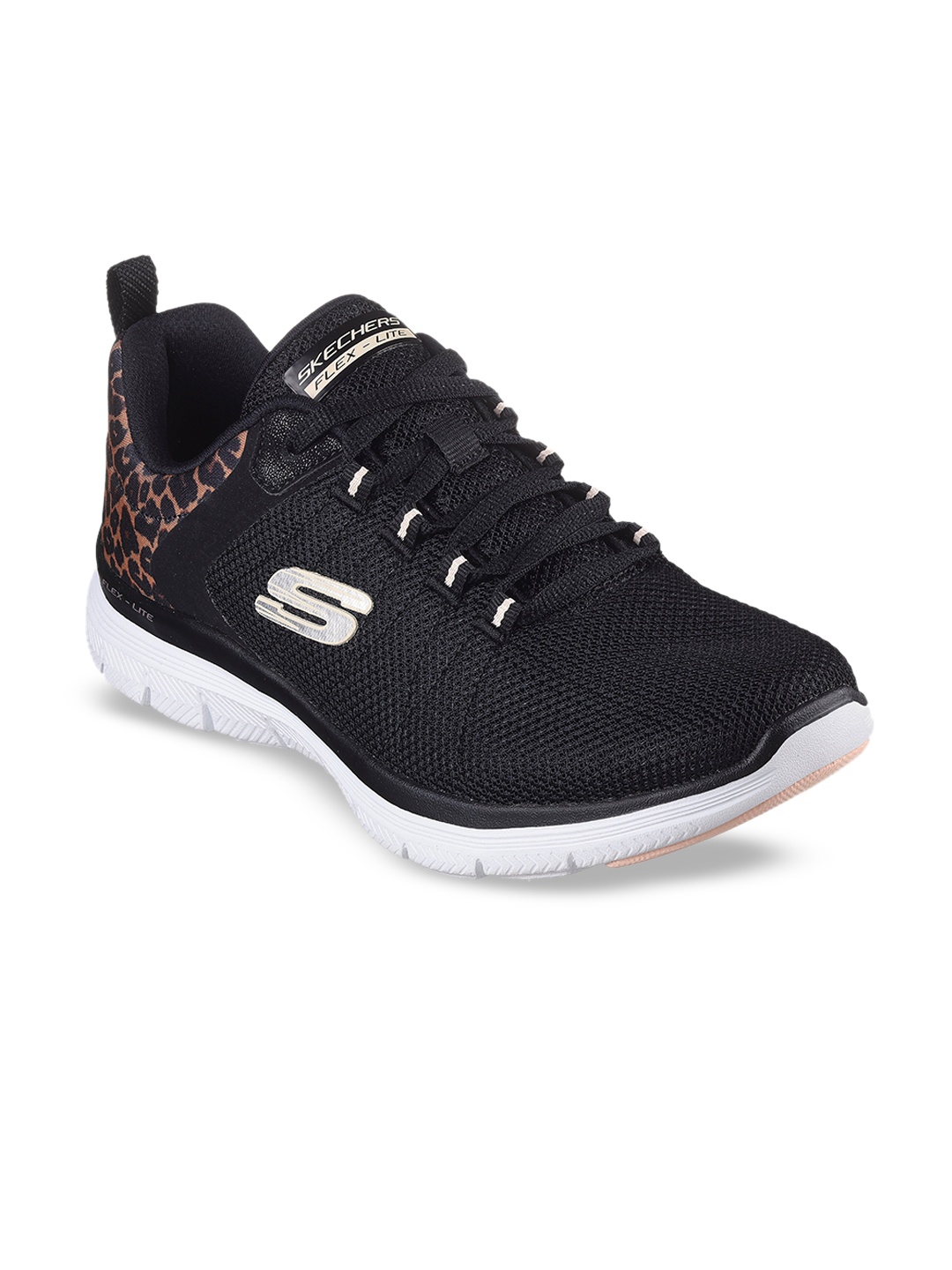 

Skechers Women FLEX APPEAL 4.0-WILD BALLAD Sneakers, Black