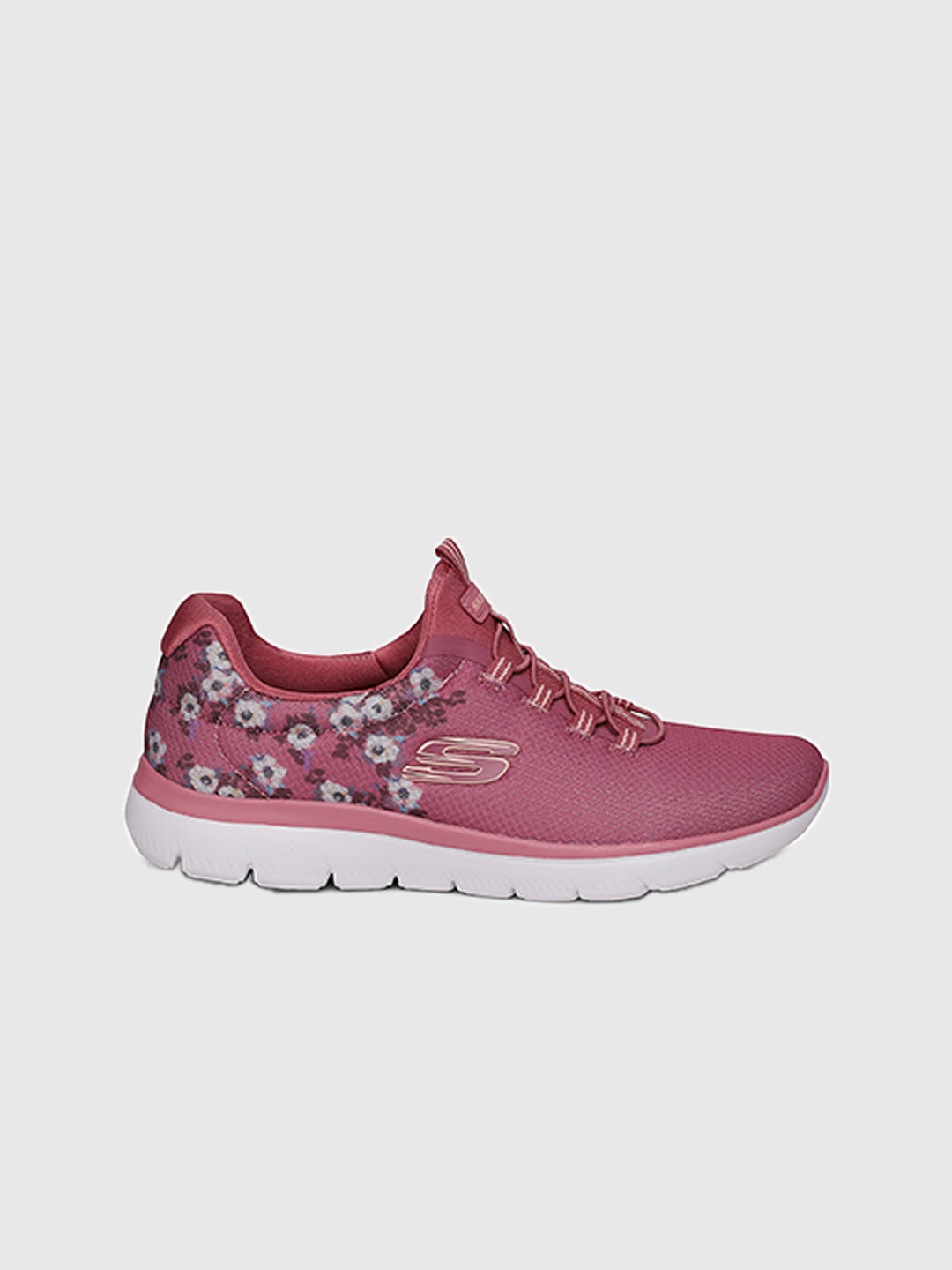 

Skechers Women Printed SUMMITS-PERFECT BLOSSOM Sneakers, Purple