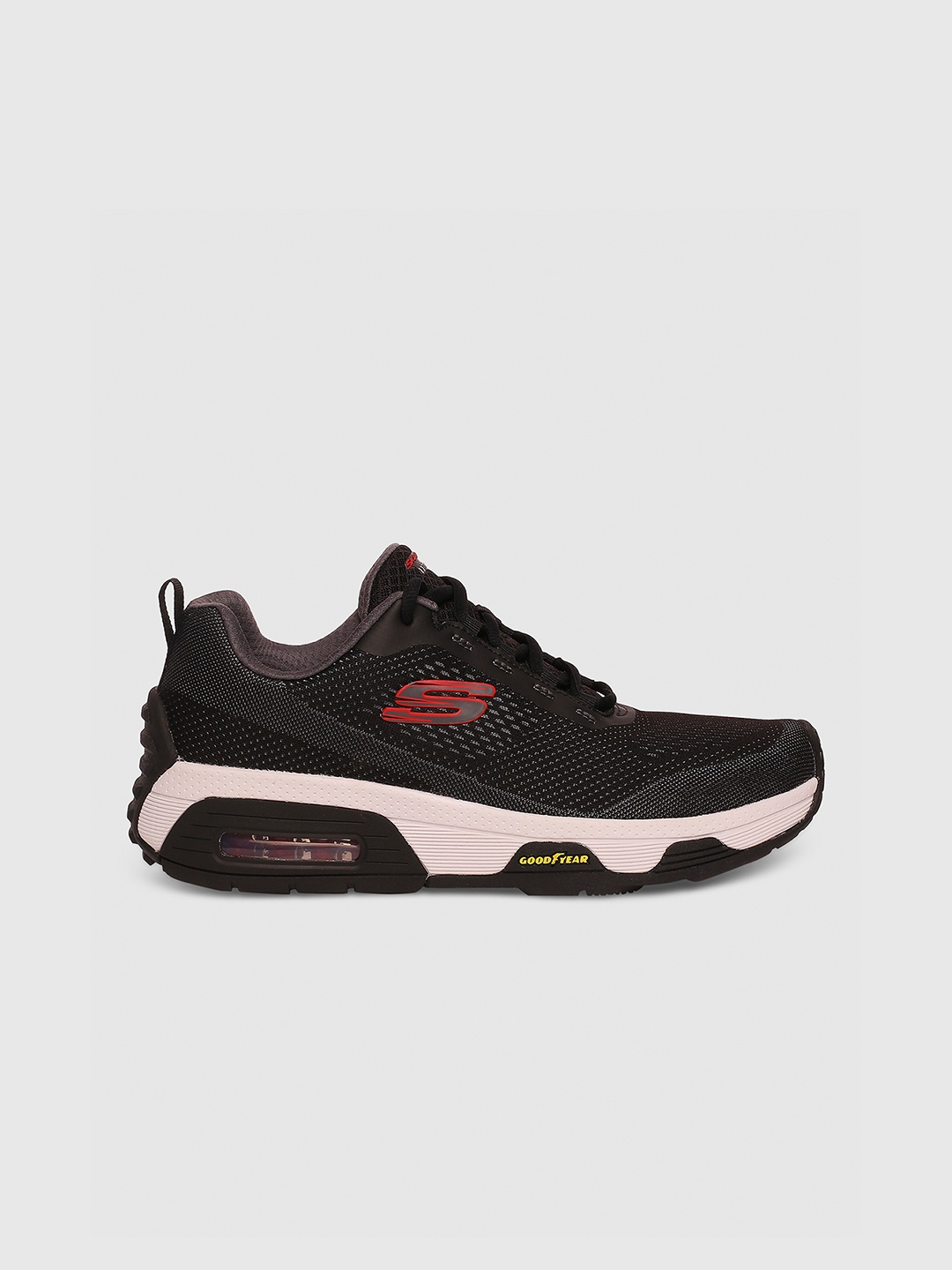

Skechers Men SKECH-AIR EXTREME V2 - TRIDEN Lace-Up Casual Sneakers, Black
