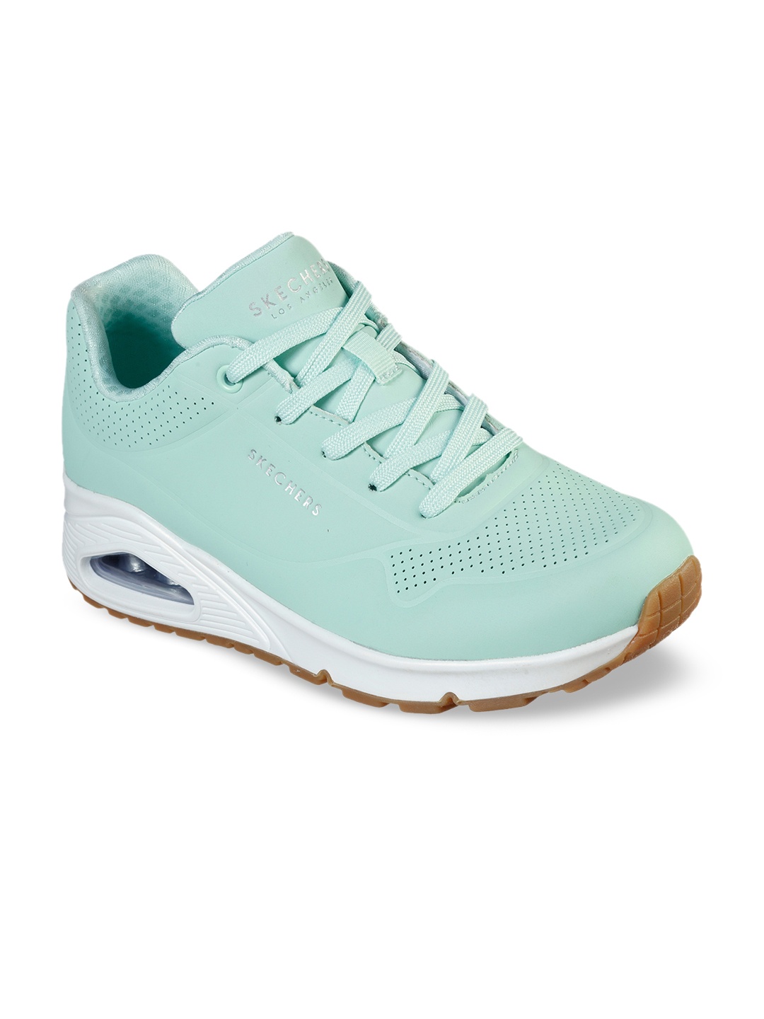 

Skechers Women UNO - STAND ON AIR Lace-Up Casual Sneakers, Green