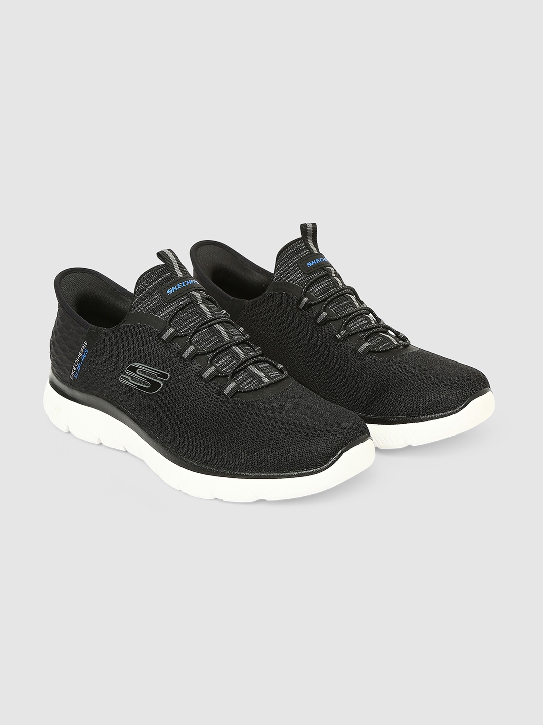 

Skechers Men SUMMITS - HIGH RANGE Lace-Up Casual Sneakers, Black
